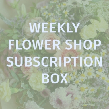 Weekly Flower Shop Subscription box 2 Months